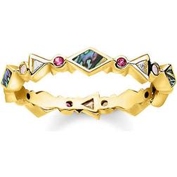 Thomas Sabo Ring - Gold/Multicolour