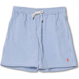 Polo Ralph Lauren Recycled Slim Traveler Swim Shorts - Cruise Seersucker