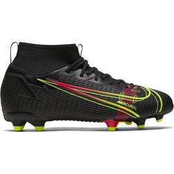 Nike Mercurial Superfly 8 Academy MG GS - Black/Off-Noir/Cyber