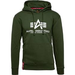 Alpha Industries Basic Sweatshirt - Green/White