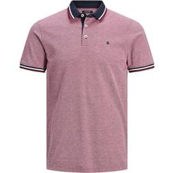 Jack & Jones Classic Polo Shirt - Red/Brick Red