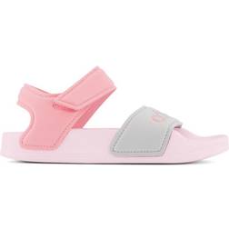 Adidas Kid's Adilette Sandals - Clear Pink/Super Pop/Silver Metallic