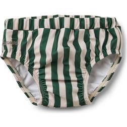 Liewood Frej Swim Pants - Stripe Garden Green/Sandy