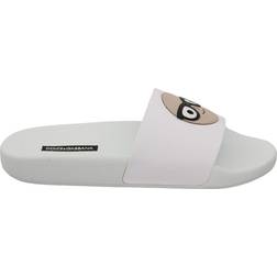Dolce & Gabbana Dgfamily Slides - White