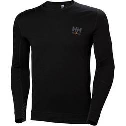 Helly Hansen HH Lifa Merino Crewneck Sweatshirt - Black