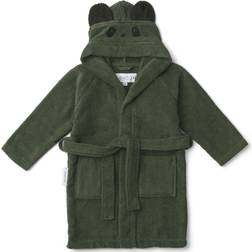 Liewood Lily Bathrobe - Panda Hunter Green