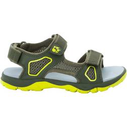 Jack Wolfskin Kid's Taraco - Khaki/Lime