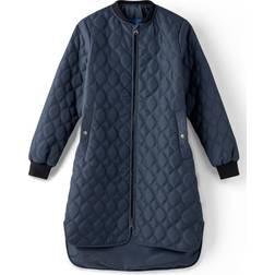 H2O Skarø Quilted Coat - Navy