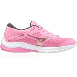 Mizuno Wave Rider 24 Junior - Sachet Pink/Rose Gold/Ombre Blue