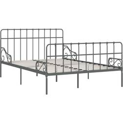 vidaXL Bed Frame with Slatted Base 95cm Bettrahmen 120x200cm