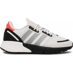 Adidas Junior ZX 1K Boost - Crystal White/Silver Metallic/Core Black