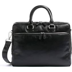 Leonhard Heyden Cambridge Briefcase 15" (2 Compartments) - Black