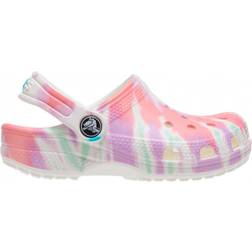 Crocs Kid's Classic Tie Dye Graphic - Fresco/Multi