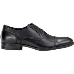 Jack & Jones Leather-Sewed Oxford Inspired Finishes Black/Anthracite