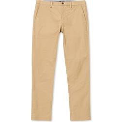 Gant Hallden Slim Fit Tech Prep Chinos - Dark Khaki