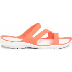 Crocs Swiftwater Sandal - Grapefruit/White