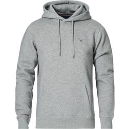 Gant Original Sweat Hoodie - Grey Melange