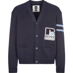 Hugo Boss Krussel Cardigan Unisex - Dark Blue