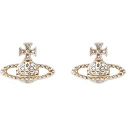 Vivienne Westwood Mayfair Bas Relief Earrings - Gold/Transparent