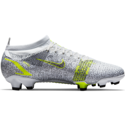 Nike Mercurial Vapor 14 Pro FG - White/Black/Metallic Silver/Volt