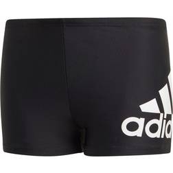 Adidas Boy's Badge of Sport Swim Briefs - Black/White (GN5891)