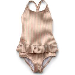 Liewood Amara Swimsuit SeerSucker - Y/D Stripe Tuscany Rose/Sandy (LW14114-2086)