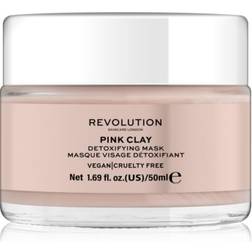 Revolution Beauty Pink Clay Detoxifying Face Mask 1.7fl oz