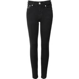 True Religion Jennie Curvy Skinny Jeans - Body Rinse Black