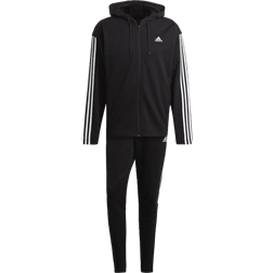 Adidas Sportswear Ribbed Insert Tracksuit Men - Black