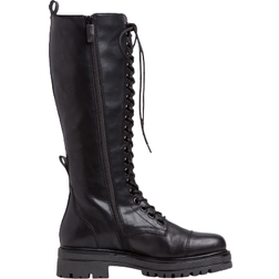 Tamaris Leather Boots - Black