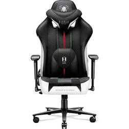 Diablo X-Player 2.0 Textile Kids Size Gaming Chair - White/Black