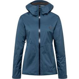 Black Diamond Stormline Stretch Rain Shell Women's - Ink Blue