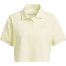 Adidas Women's Tennis Luxe Polo Shirt - Haze Yellow