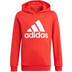 Adidas Kids's Essentials Hoodie - Vivid Red/White (GN4037)