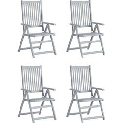 vidaXL 3065385 4-pack Garden Dining Chair