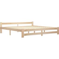 vidaXL Solid Pine 55cm Bettrahmen 200X200cm