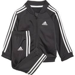 Adidas 3-Stripes Tricot Tracksuit - Black/White (GN3947)