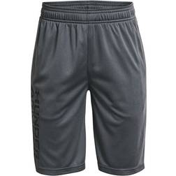 Under Armour Boy's Prototype 2.0 Wordmark Shorts - Gray (1361818-012)