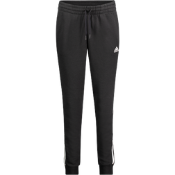 Adidas Women's Essentials French Terry 3-Stripes Joggers - Black/White