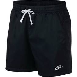 Nike Sportswear Men's Woven Flow Shorts - Black/White