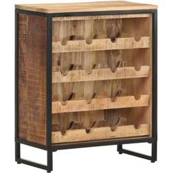 vidaXL Rough Mango Wood Barschrank 62x78.5cm