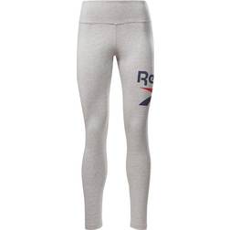 Reebok Identity Logo Leggings Women - Medium Grey Heather