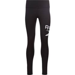 Reebok Identity Logo Leggings Women - Black/Silver Metallic