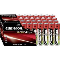 Camelion AAA Plus Alkaline Compatible 40-pack