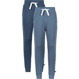 Minymo Basic Sweatpants 2-pack - New Navy (3936 713)