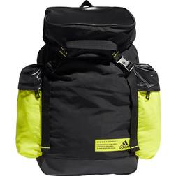 Adidas Sports Backpack - Black/Acid Yellow