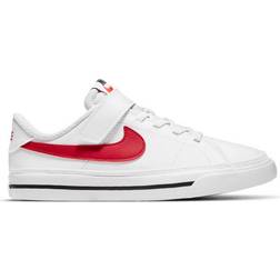 Nike Court Legacy PSV - White/Univercity Red/Black