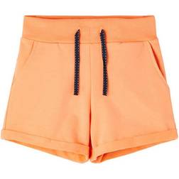 Name It Cotton Sweat Shorts - Orange/Cantaloupe (13161636)