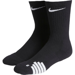 Nike Elite Crew Basketball Socks Unisex - Black/White/White
