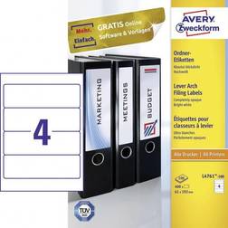 Avery Lever Arch Filing Labels